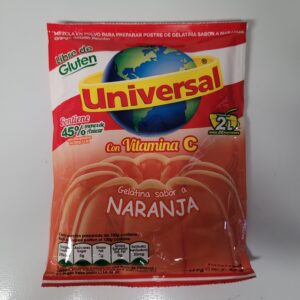 Gelatina Naranja Universal