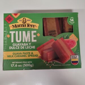 Tume Guayaba y Dulce de Leche Mama Tere 500g