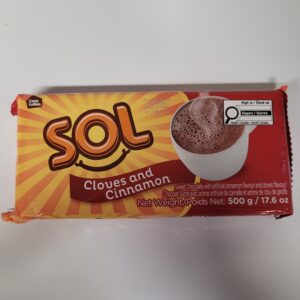Chocolate con Clavo y Canela Sol 500g