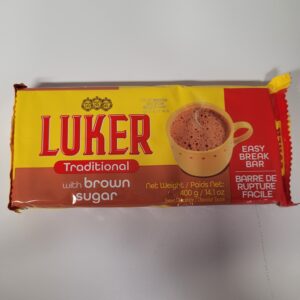 Chocolate con Azucar Rubia Luker 400g