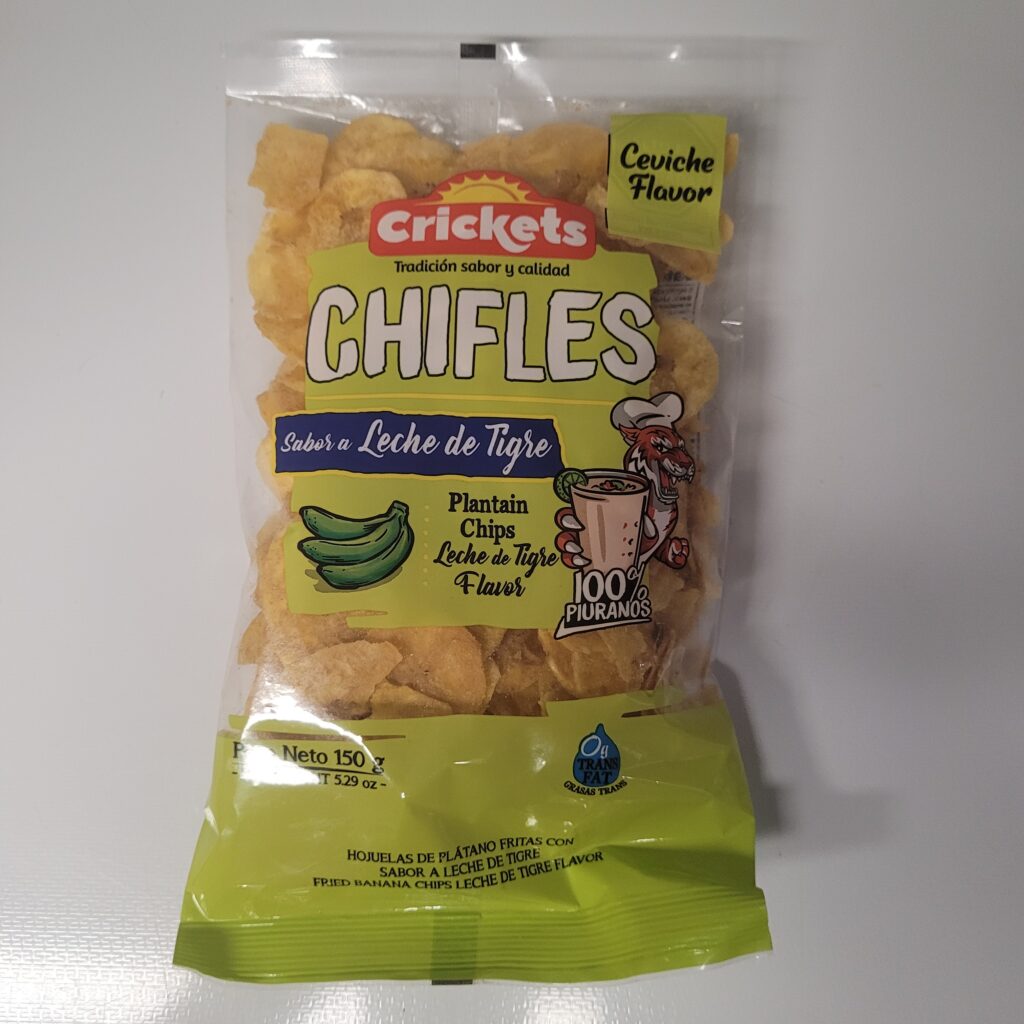 Chifles Leche de Tigre Crickets 150g