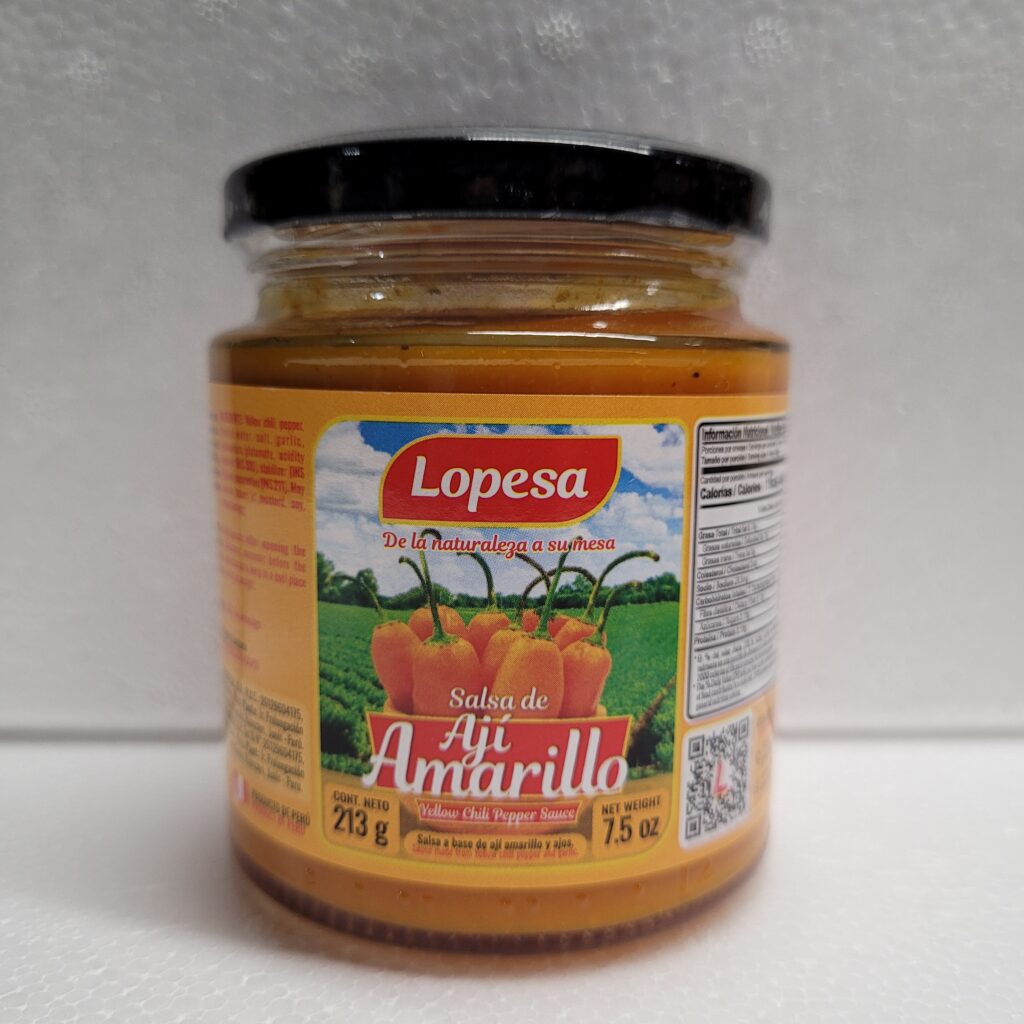 Salsa de Ají Amarillo Lopesa 213g