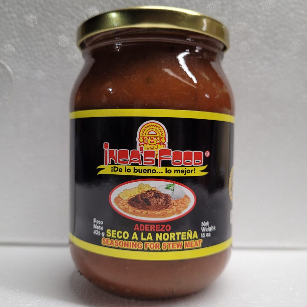 Aderezo de Seco a la Norteña Inca's Food
