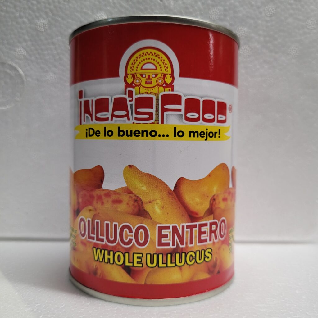 Olluco Entero Inca's Food