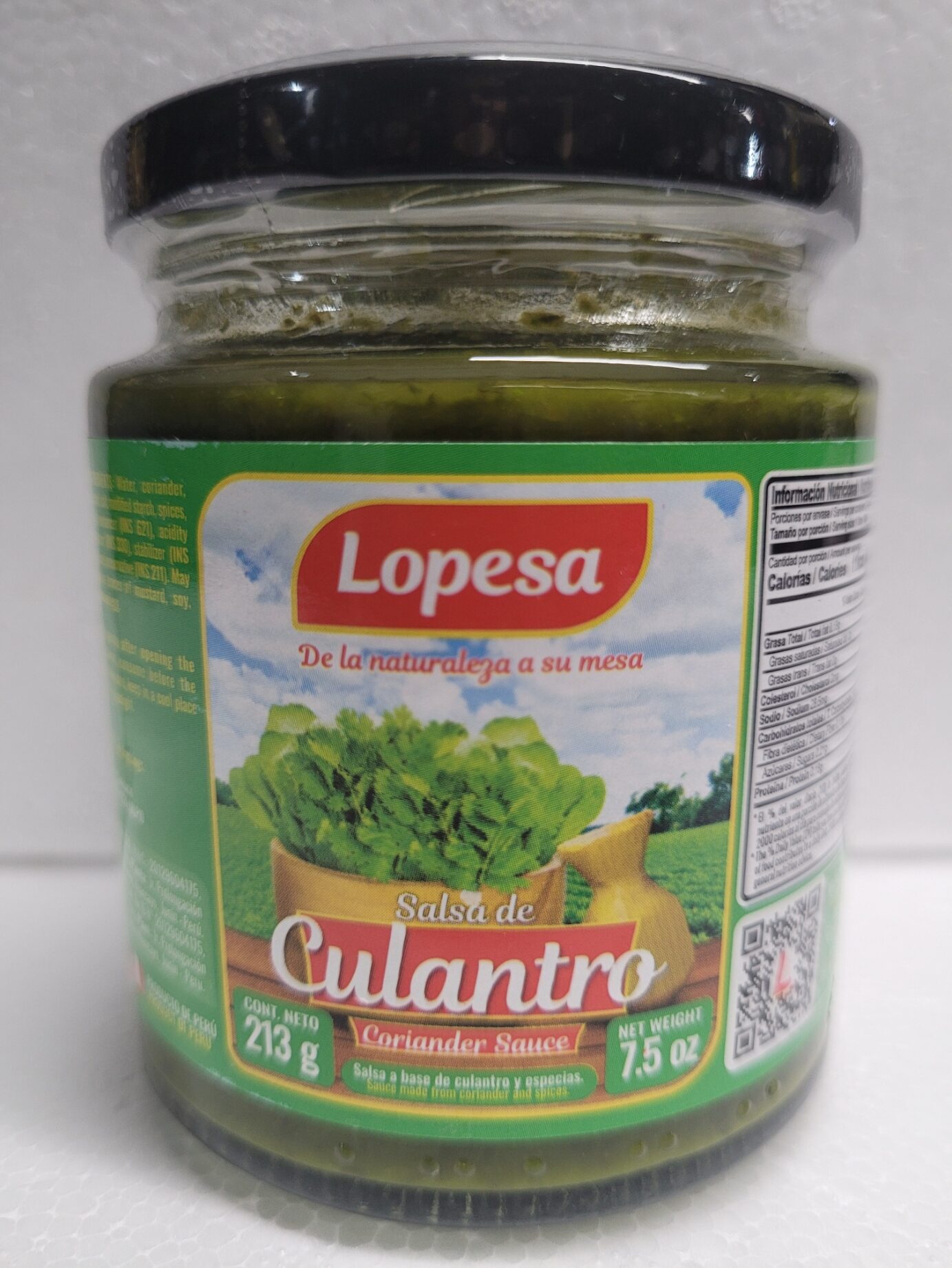 Salsa de Culantro Lopesa 213g